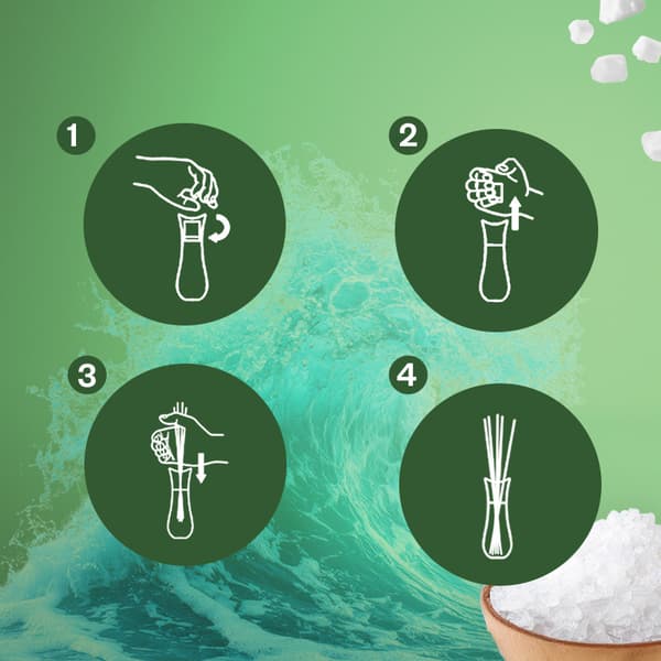 Air Wick duftpinde oceanvind og havesalt 42ml