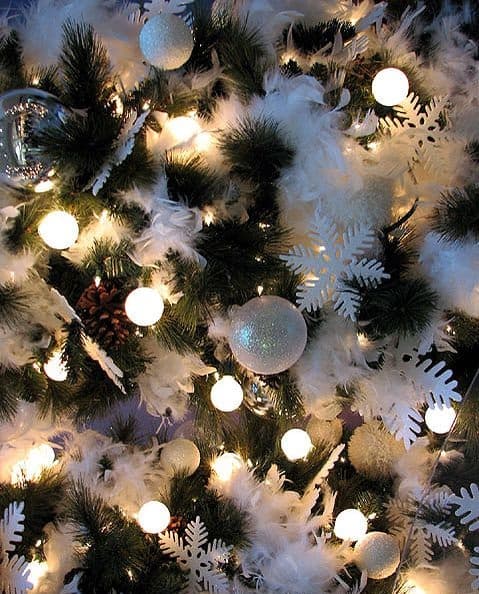 Dekorative fjer, 1 pakke, lys orange
