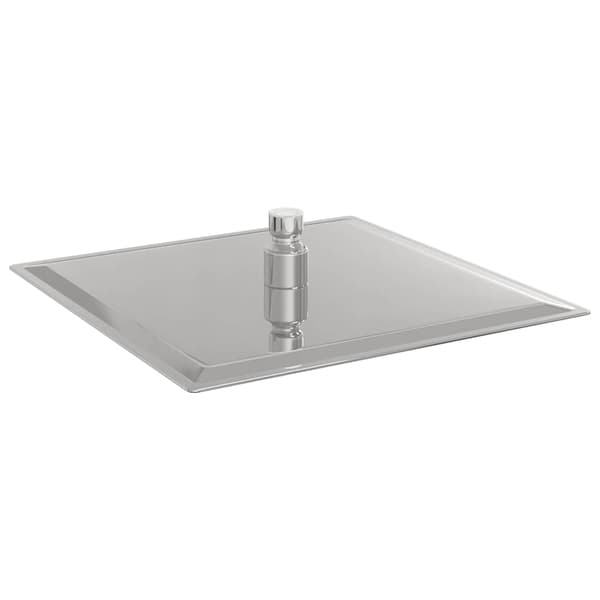 vidaXL regnbruserhoved 304 rustfrit stål 25x25 cm firkantet