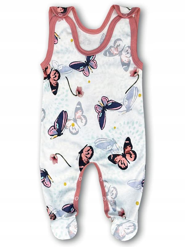 ROOMMASSES 110 PYJAMAS til piger med BUTTERFLY-print