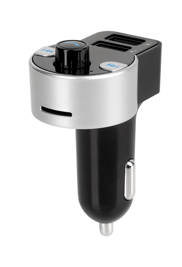 Peiying BT FM-transmitter med 2x USB og oplader URZ0481