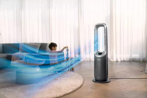 Philips AMF870/15 – Luftrenser med ventilator og varmefunktion