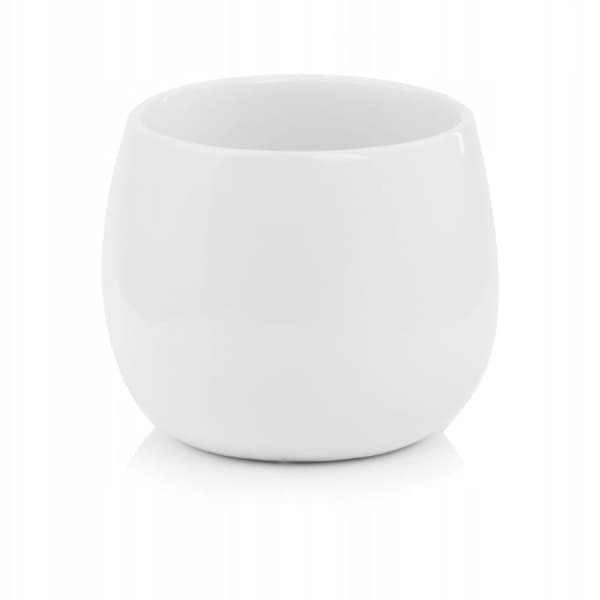 Keramisk urtepotte 13,5 cm hvid