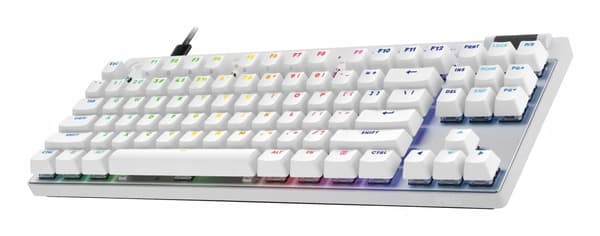 Logitech G PRO X TKL Rapid Vitt Tangentbord, USB