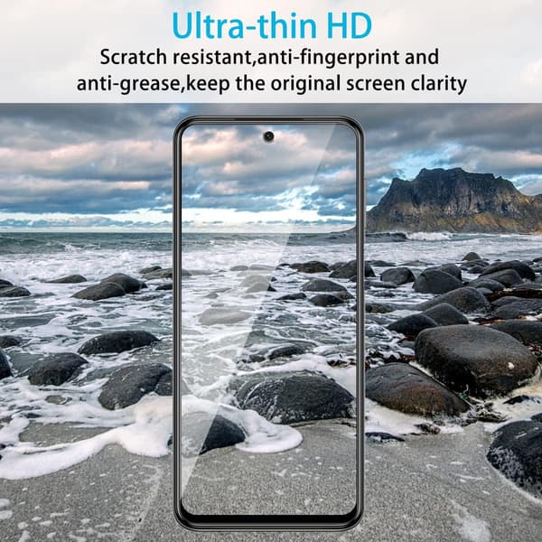 HÆRDET GLAS TIL XIAOMI REDMI NOTE 9S SOLID, HOLDBAR 2 STK.