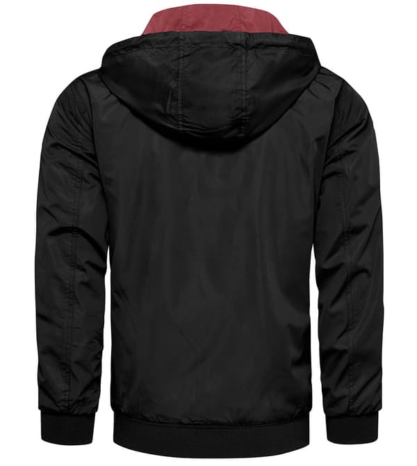 Herre T-shirt med hætte Recea M