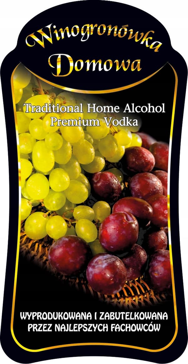Monopoly dekoreret flaske 500ml HJEMMELAVET VIN