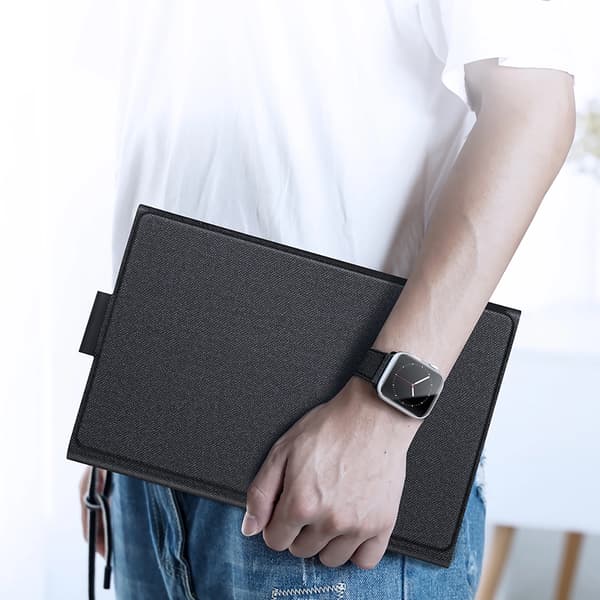 Dux Ducis Bluetooth-tastaturcover (TK-serien) til Samsung Tab S6 Lite - Sort