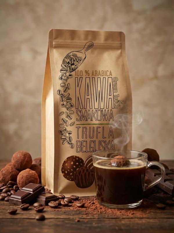 Mald kaffe med belgisk trufflesmak 250 g