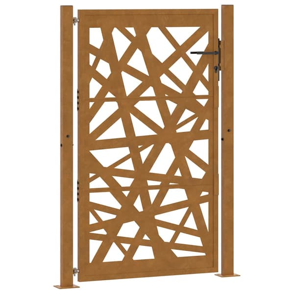 vidaXL havelåge 105x155 cm rustfrit stål letvægtskonstruktion