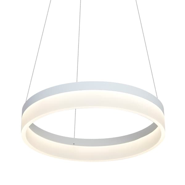 RING LED HÄNGLAMPA VIT MILAGRO ML405