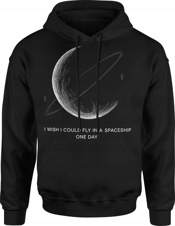RYMDPLANET-TRÖJA MINIMALISTISK ASTRONAUT RYMDEN HERR 3XL