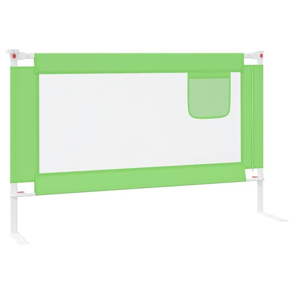 vidaXL sengehest grøn 120x25 cm stof