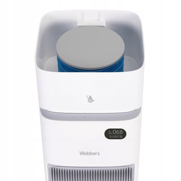 Webber AP9650 WIFI Luftrenare HEPA 13 UV Jonisator Luftfuktare