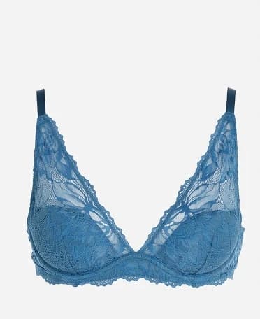 CALVIN KLEIN SEMI-PADDED BH BLÅ 70D 1A5F3_A* TIA