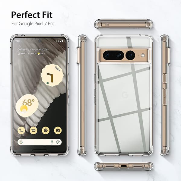 GOOGLE PIXEL 7 PRO MOBILSKAL TRANSPARENT