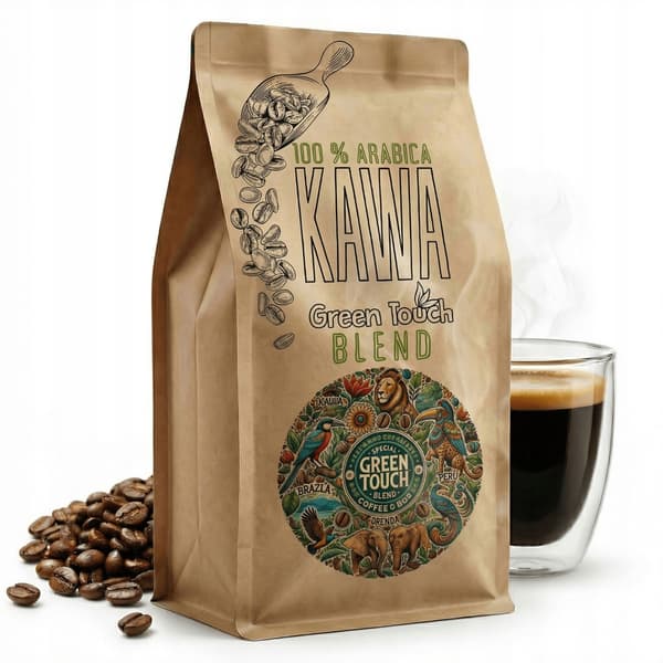 Bönkaffe 100% arabica GREEN TOUCH BLEND 250 g Brasilien Uganda Peru