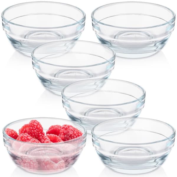 Lasikulhot 7,5 cm, 80 ml, 6 kpl