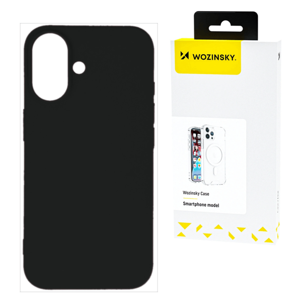 Wozinsky Silikone Etui til Samsung Galaxy S24 FE - Sort