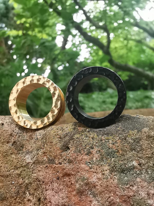 Dekorativ tunnel - sort - PT-075 20 mm