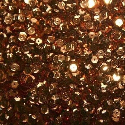 Silkkiset kuusikulmaiset paljeterit, 6 mm, 12 grammaa
