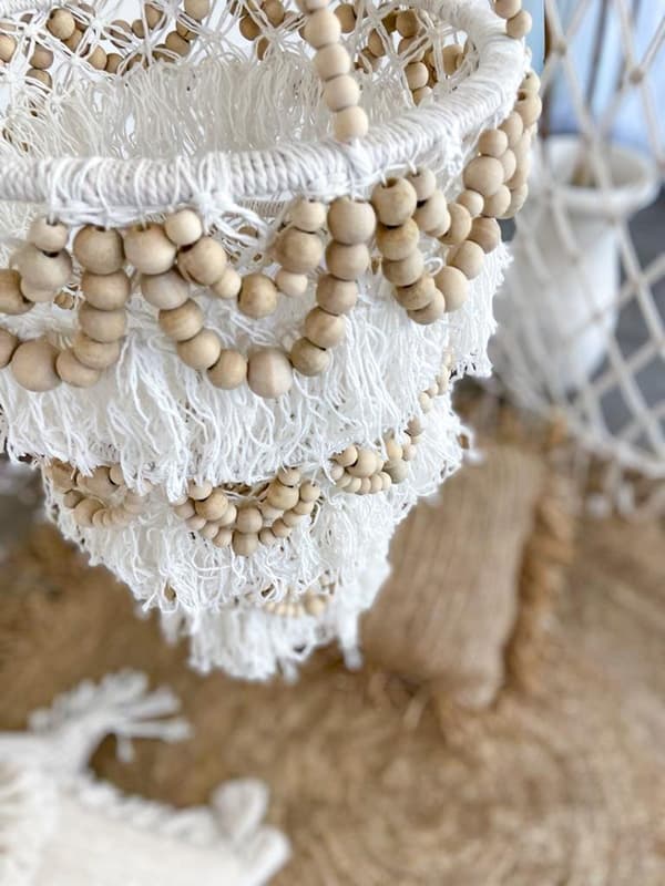 Ljuskrona Boho Macramé 30x80