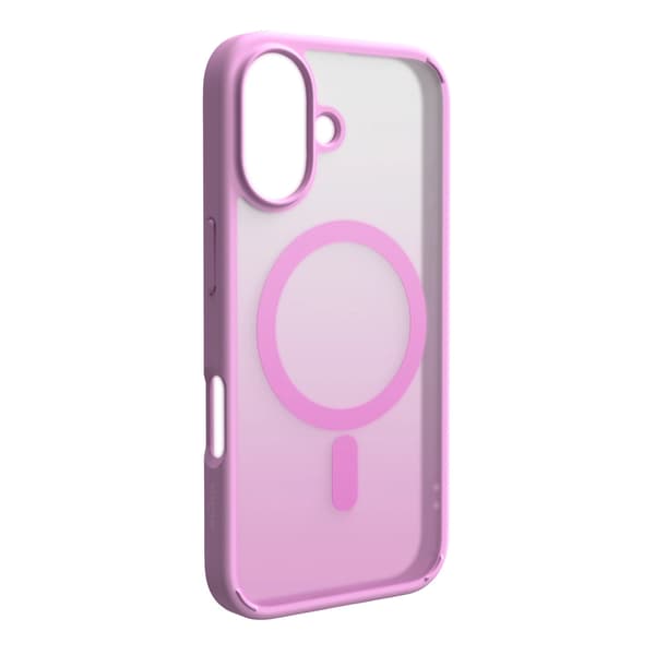 Puro Gradient MagSafe Silikone Etui til iPhone 16 - Pink
