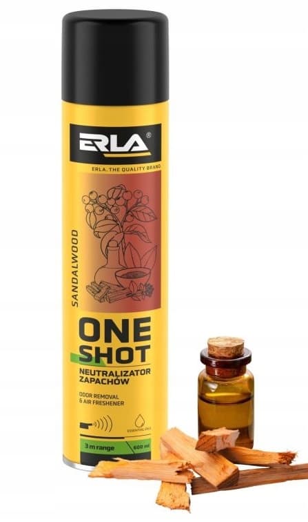 020253 ERLA R422 Engångsspray Sandelträ 600ml