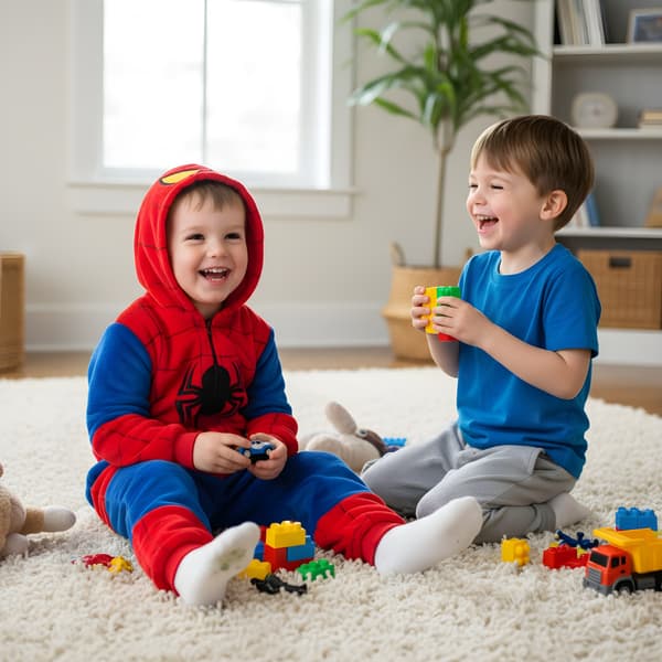 Kigurumi-pyjamas Spiderman-kostume til børn 95-105 cm