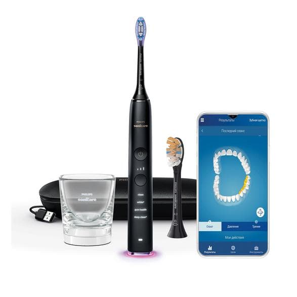 Philips Sonicare DiamondClean HX9917/89 musta, sovelluksella