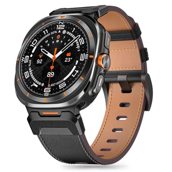 TECH-PROTECT DELTA PRO SAMSUNG GALAXY WATCH ULTRA (47 MM) LÄDER SVART