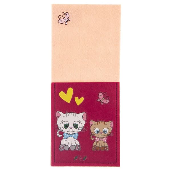 Bestickfodral KOTEK 21x9 cm