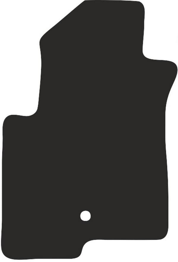 polyamid førermåtte til Jeep Compass MK49 SUV 2007-2017 gummibelagt førermåtte