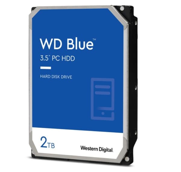 WD Blue 2TB SATA WD20EARZ HDD-harddisk