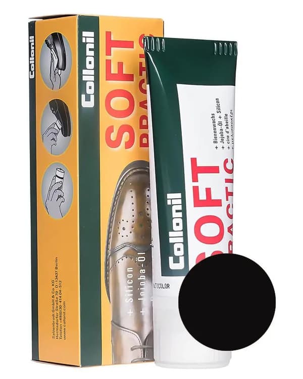 Collonil Soft Practic 75 ml skopasta svart