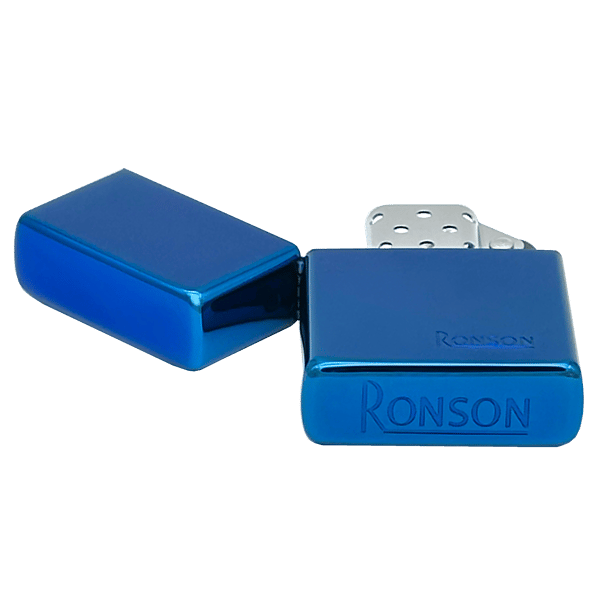 RONSON BLUE ICE Bensin tändare