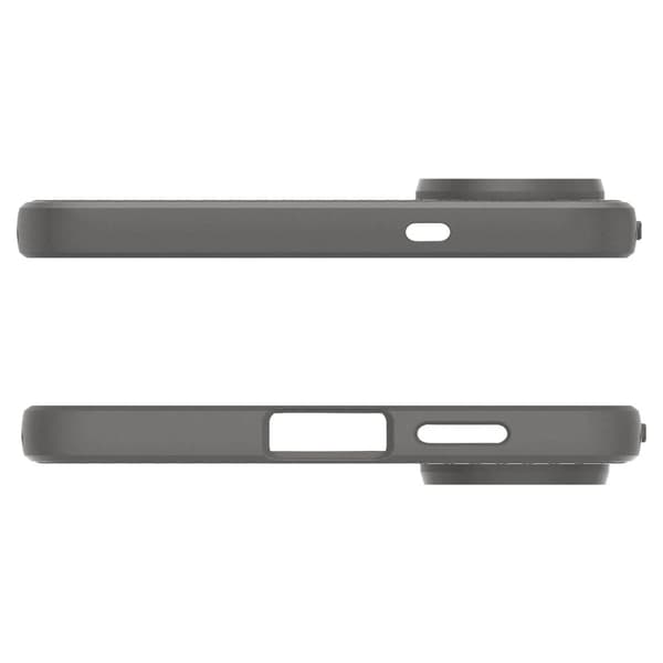 Spigen Liquid Air Cover til Samsung Galaxy S25 Edge - Grå