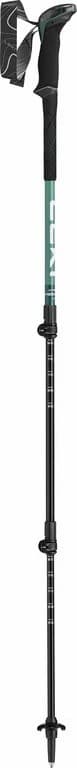 LEKI MAKALU LITE stolpar, 100-135cm grön/vit