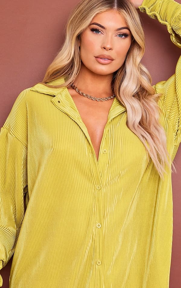 PRETTYLITTLETHING PLICKADE KLÄNNING 40 1_4