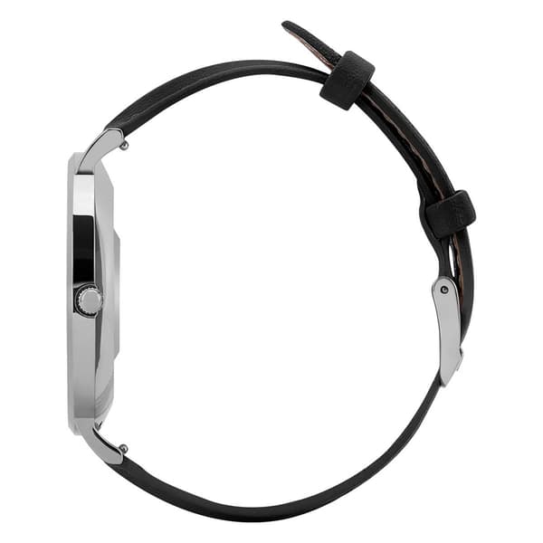 Smartwatch GARETT Verona sølvsort læder