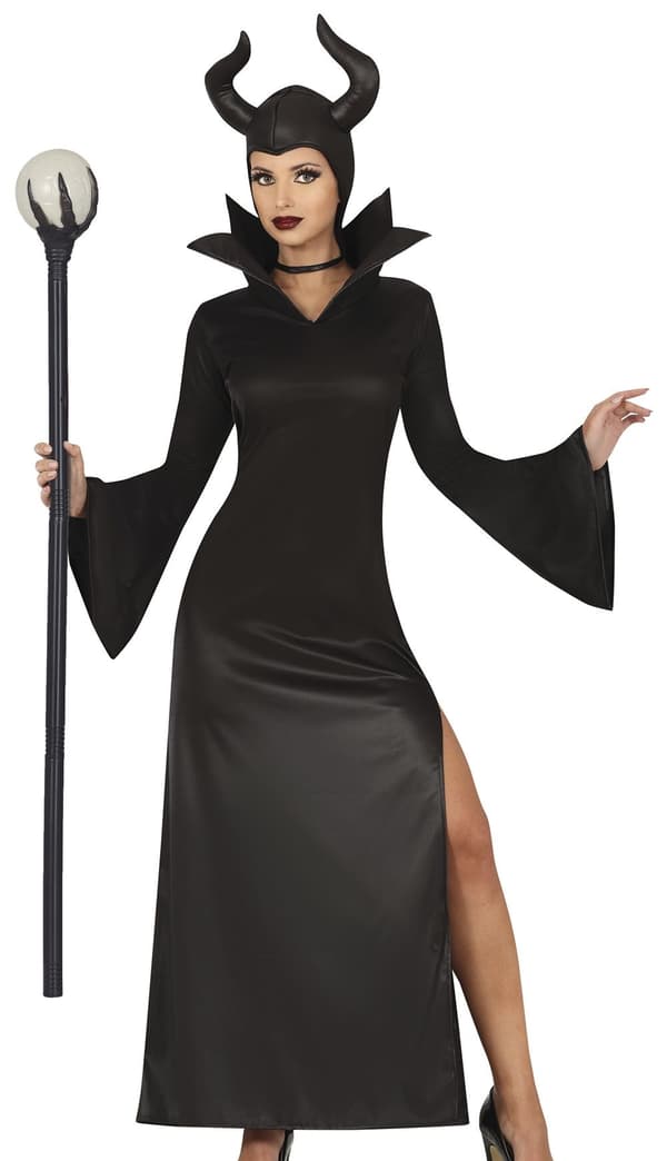 Djävulshonkostym, Maleficent, Storlek 36-38 (S)