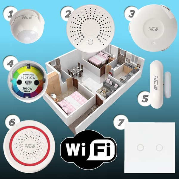 RGB LED-remsa 5m WiFi-kontroll TUYA SMART