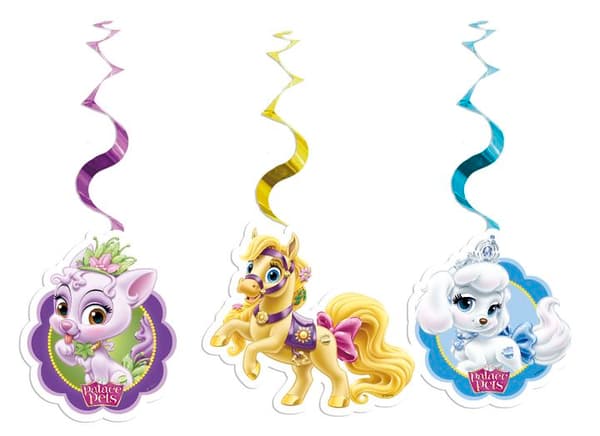 Prinsessa och palatsdju virvlar 3-pack