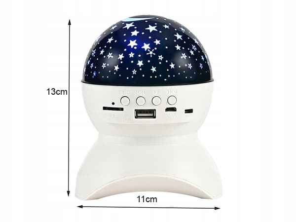 Stor hvid stjerneprojektor (60) GAB_B