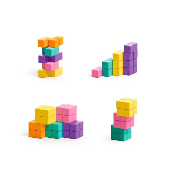Pixio Abstrakta Neon Magnetiska Block 60 Liter 6+