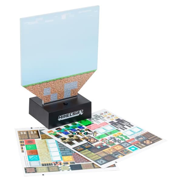Lamppu Rakenna taso tarroilla - Minecraft