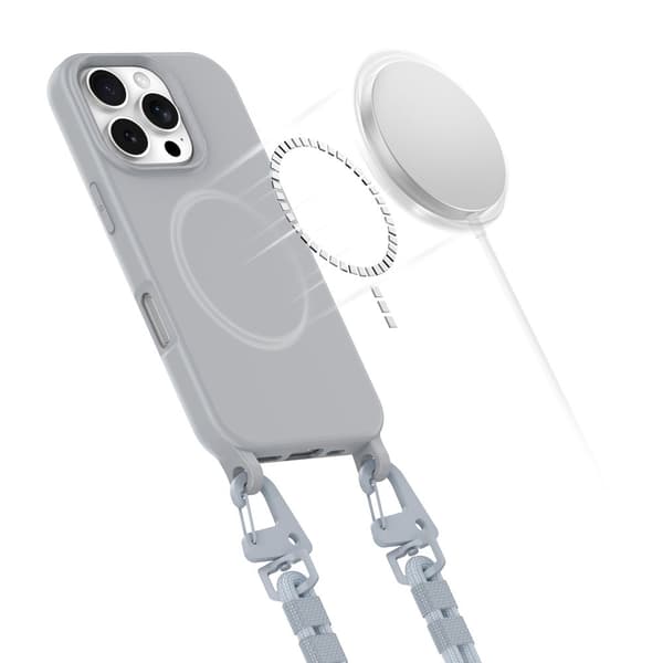 TECH-PROTECT MAGNÆSKE MAGSAFE IPHONE 16 PRO GRÅ FARVEBLYANT