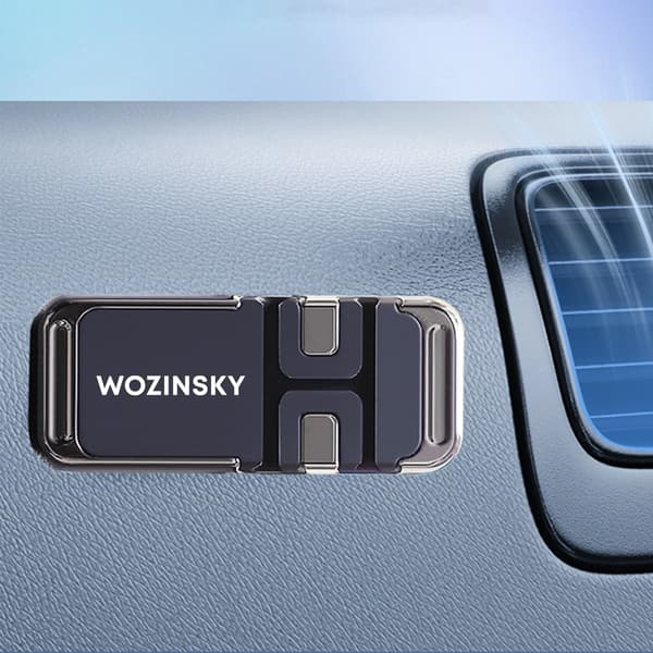 Wozinsky Magnetisk Telefonhållare med Kabelorganiserare (WMCDO-B1)
