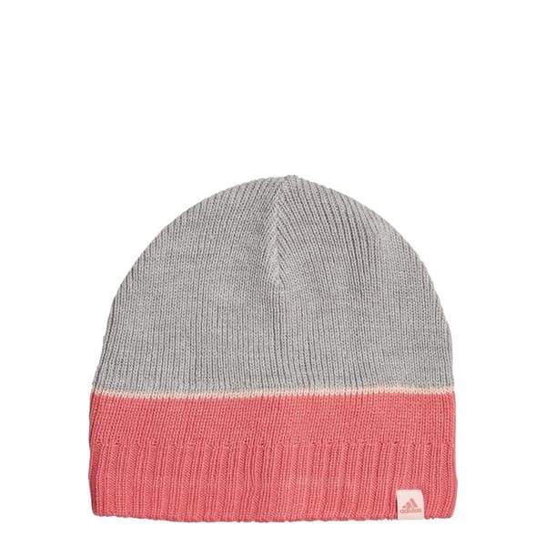 ADIDAS BØRNEVINTERHUE MED STRIBEDE HUE, KRABLEHÅND