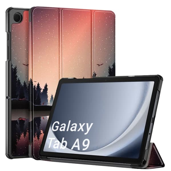 Grafisk etui til Samsung Galaxy Tab A9 8.7 (Night Lake)